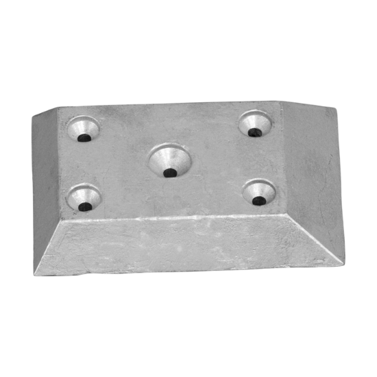 Plate for Hulls 122x81x20 - 5 holes
