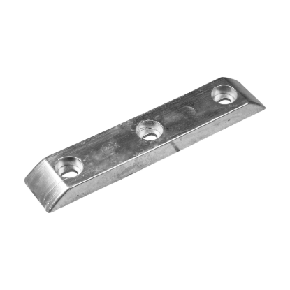 piastra 3 fori 400x77x30,5 con inserto