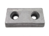 Hull Anode 200x100x50 with slotted holes