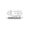 Vetus bolt on anodes 152x68x23 H.C. 80
