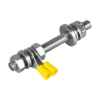 Hardware kit composed by fastening bolts and screw