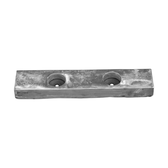 bolt on anodes with insert 600x120x60 Corrubia II series