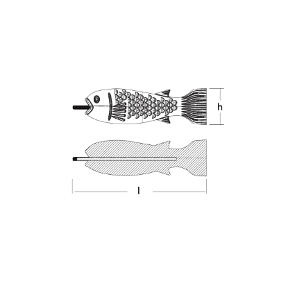 Hang on Zinc anode 3kg cable lenght 6mt