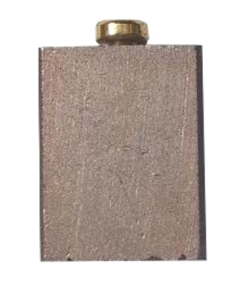 Replacement graphite brush for shaft grounding rings