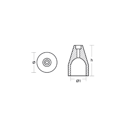 Orvea prop anode Ø56