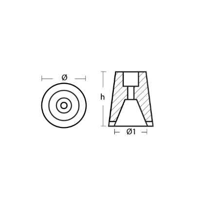 Solè Prop anodes Ø 25