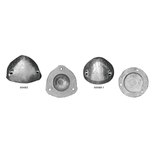 Compatible Max Prop - 3 holes propeller anode Ø100