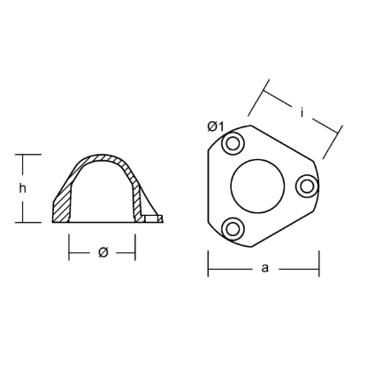 Autoprop propeller anode H62