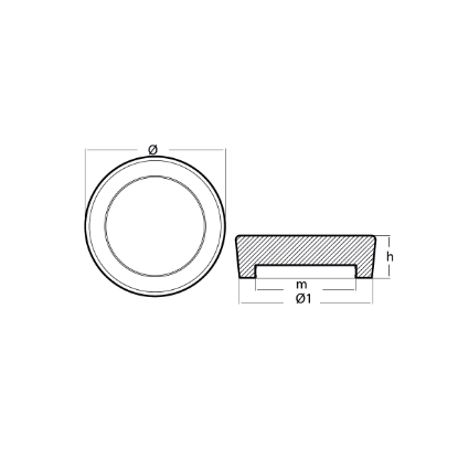 Canados'70 propeller anode Ø165
