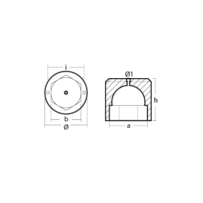 Dalla Pietà propeller anode Ø147
