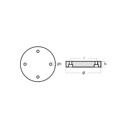 Turian  propeller anode Ø140 H25