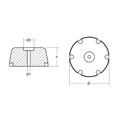 Thruster plate anodes