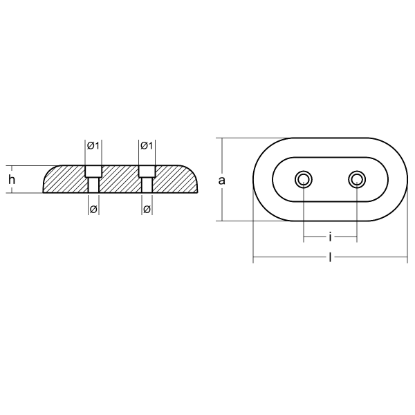 Thruster side plate anode
