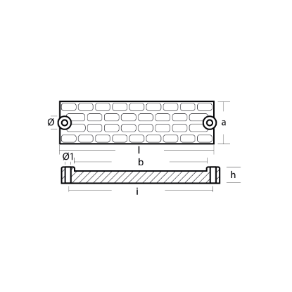 Mercury Waffle bar - Piastra Mercury