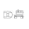 Mercruiser Alpha One Gimbal Anode - Anodo Mercruiser per giunto cardanico