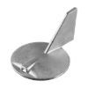 Yamaha Trim Tab anode standard rotation - Pinna per fuoribordo Yamaha