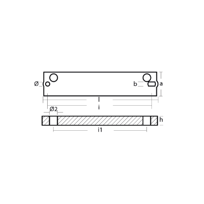 Mercury/Mercruiser  bar anode - Anodo a barra per motori Mercury/Mercruiser