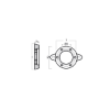 Technodrive saildrive anode - Collare per Saildrive Technodrive