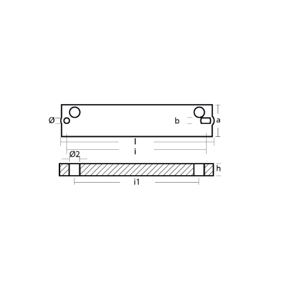 Tohatsu Stern Bracket anode - Anodo per supporto motore Johnson - Evinrude