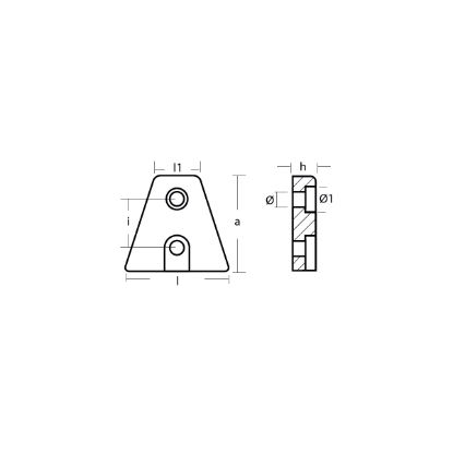 Volvo Penta Plate for DPX outdrive
