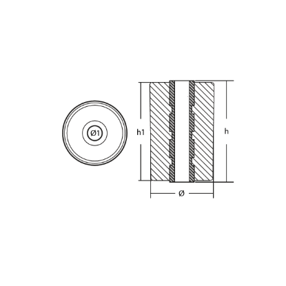 Volvo Penta anode for exhaust pipe - Anodo per tubo di scarico