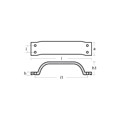 Yamaha Outboard Bracket Handle - Anodo staffa a maniglia Yamaha