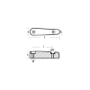 Arneson Large Bar anode - Barra grande per motori Arneson