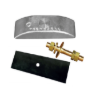 Plate for Stern CAP series 230x80h40 1hole complete with hardware