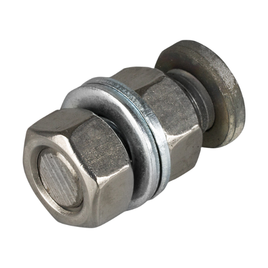 Hardware kit composed by fastening bolts and screw