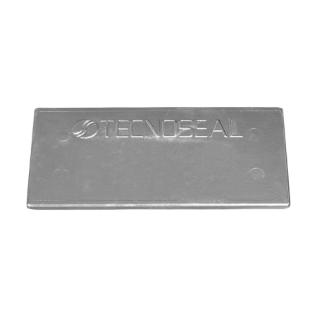Oval plate without strap 270x120x30 H.C.150