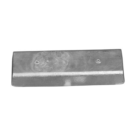 Bolt-on anode for Hull 490x48x20 without holes