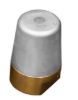 Radice propeller anode hexagonal type