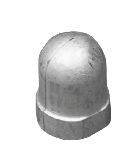 Renault type propeller nuts for shaft Ø 22-25