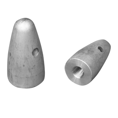 Volvo Penta type nut anode for fixed propeller shaft Ø30  th.20X1,5