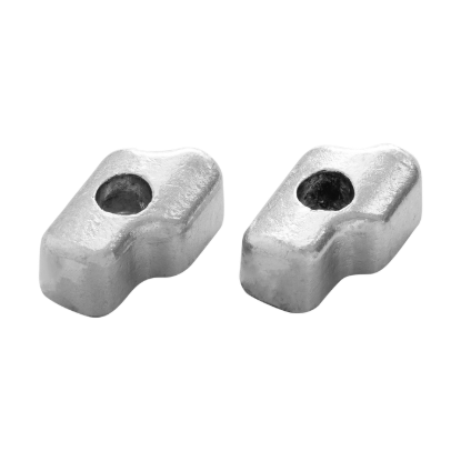 Flex-o-fold propeller prop side anodes