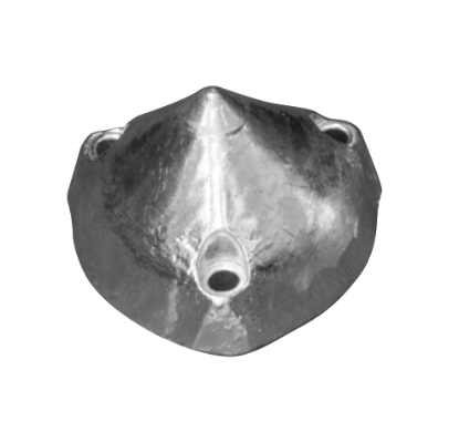 Compatible Max Prop - 3 holes propeller anode Ø65 ext, Ø 38 int.