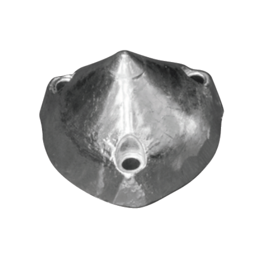 Compatible Max Prop - 3 holes propeller anode Ø65 ext, Ø 38 int.