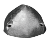 Compatible Max Prop - 3 holes propeller anode Ø100