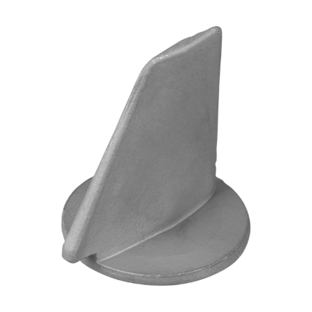 BMW Short Skeg Anode para Trim - Aleta Corta para Motores BMW