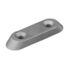 Johnson - Evinrude Gearcase anode - Piastrina per fuoribordo Johnson - Evinrude