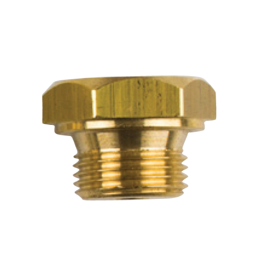 Bukh  brass plug th.3/8'' UNC