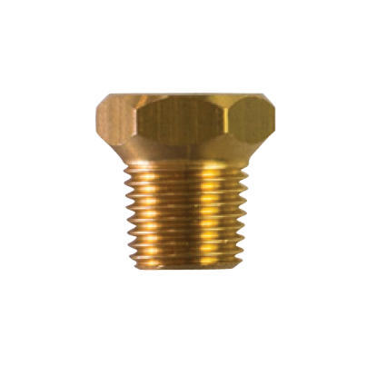 Bukh brass plug th.1/4'' NPT (gas conico)