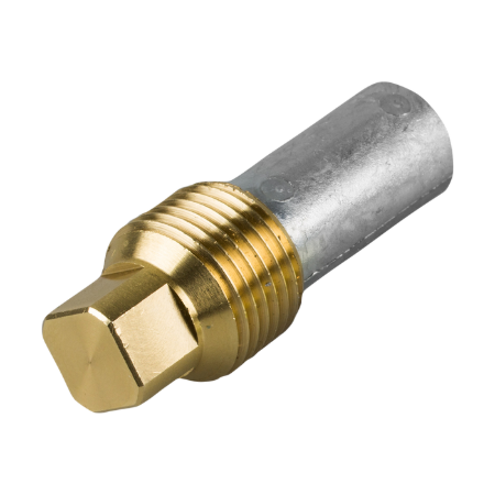 Volvo Penta Ánodo Lápiz Ø15 L. 40 With Brass Plug th.1/2'' Bspt