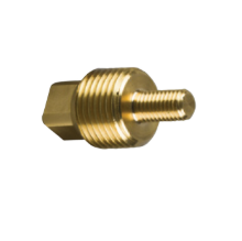 Volvo Penta brass plug th.1/2'' Bspt + male thread M8