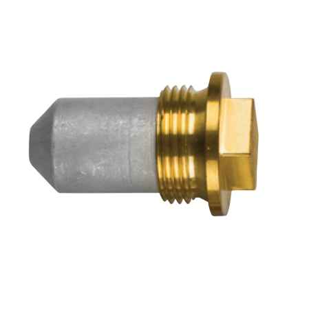 Volvo Penta Ánodo Lápiz Ø26 - L. 40 - With Brass Plug th.1'' GAS (bspp)