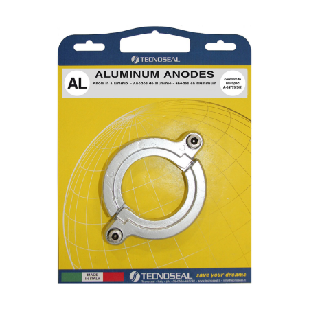 Kit para Eje Yanmar: Ánodos + Tornillería y Soportes Incluidos. Completo de Tornillería y Placas de Fijación