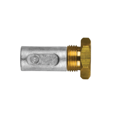 Aifo-FTP Staafanode Ø14 L. 28 Compleet With Brass Plug th.18x1,5