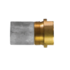 AIFO-FTP pencil anode Ø20 L.20 complete with brass plug th.28X1,5