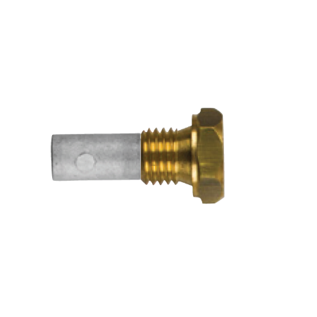 Aifo-FTP Staafanode Ø10 L. 18 Compleet With Brass Plug th.12x1,5