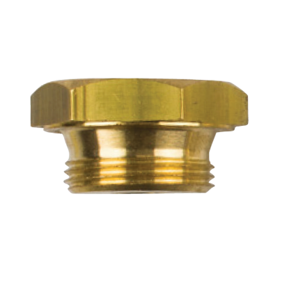 Baudouin brass plug th. 24X1,5  for pencil anode